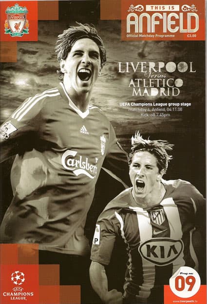 Liverpool FC v Athletico Madrid